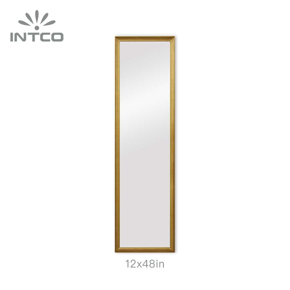 12x48in classic gold full length floor mirror